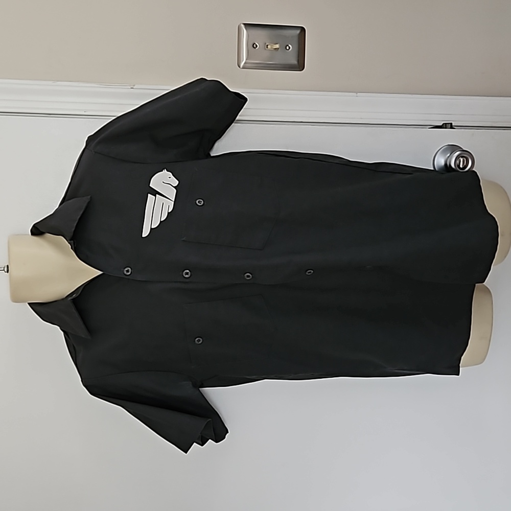 Buell American Motorcycles Harley-Davidson Work Shirt Uniform Size S Oversized